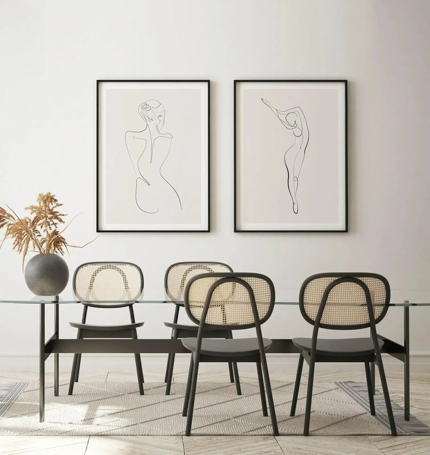 Line Figure II Art Print