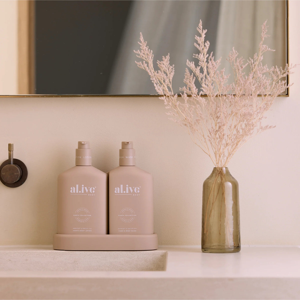 WASH & LOTION DUO - APRICOT & SWEET FIG