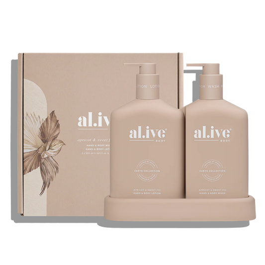 WASH & LOTION DUO - APRICOT & SWEET FIG