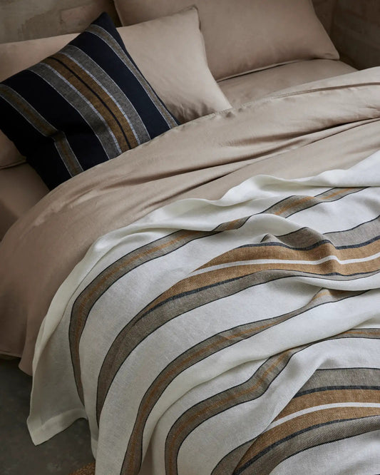 Throw - Franco Linen Striped