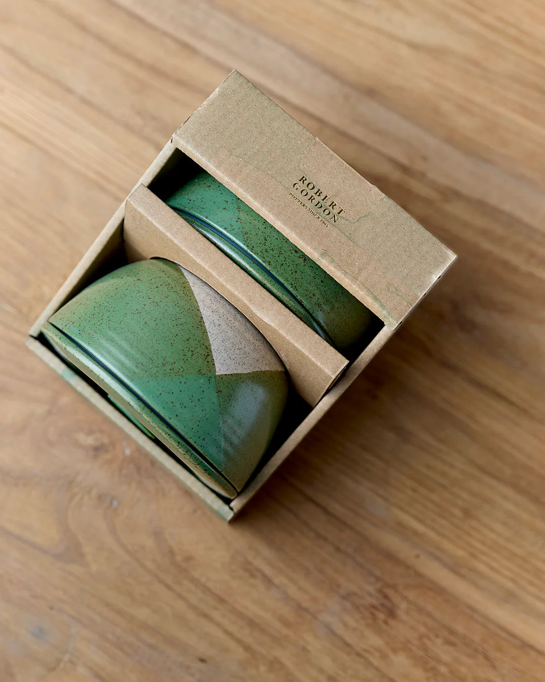 Green Set of 2 Containers / The Wanderer