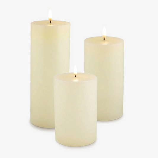 Uyuni Flat Top Smooth Candle