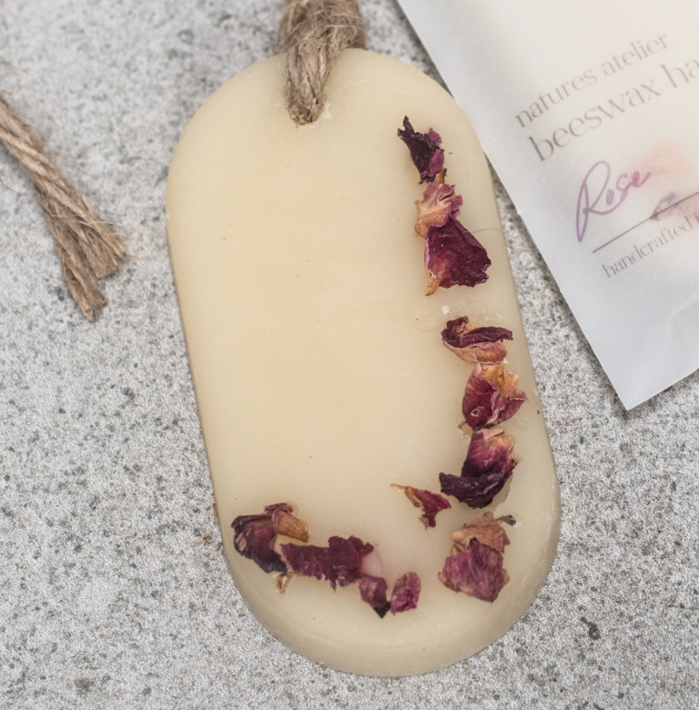 Wax Hanger Rose