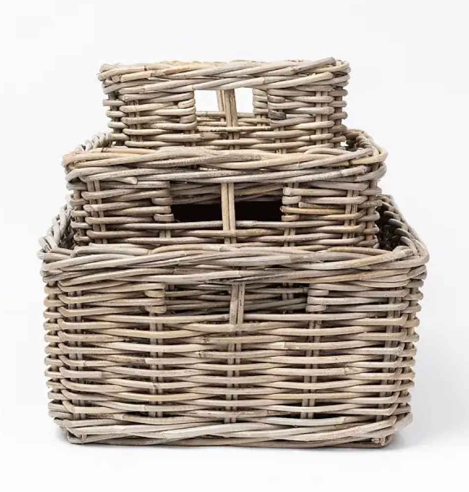 Arlington - Low Rectangular Kubu Utility Basket