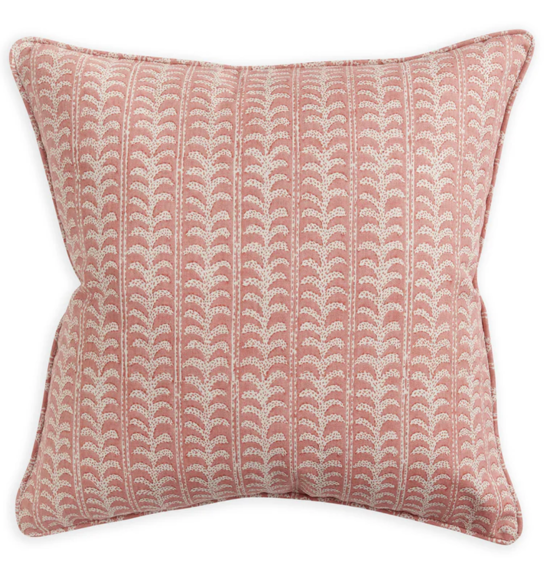 Luxor Guava Linen Cushion 50x50cm