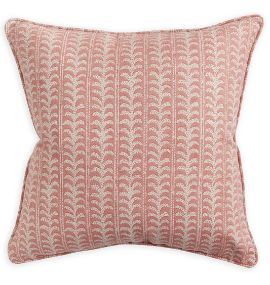 Luxor Guava Linen Cushion 50x50cm