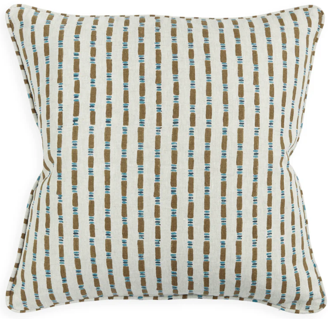 Ramses Tobacco Linen Cushion 50x50cm
