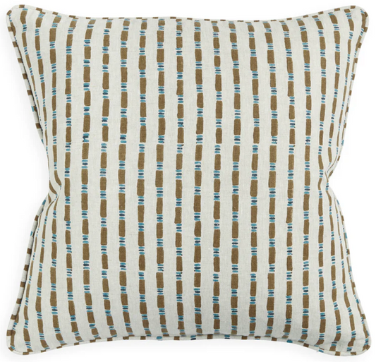 Ramses Tobacco Linen Cushion 50x50cm