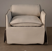 Cohen Armchair Ivory Contrast