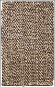 Herringbone Silver Handspun Jute - 60 x 90 cm