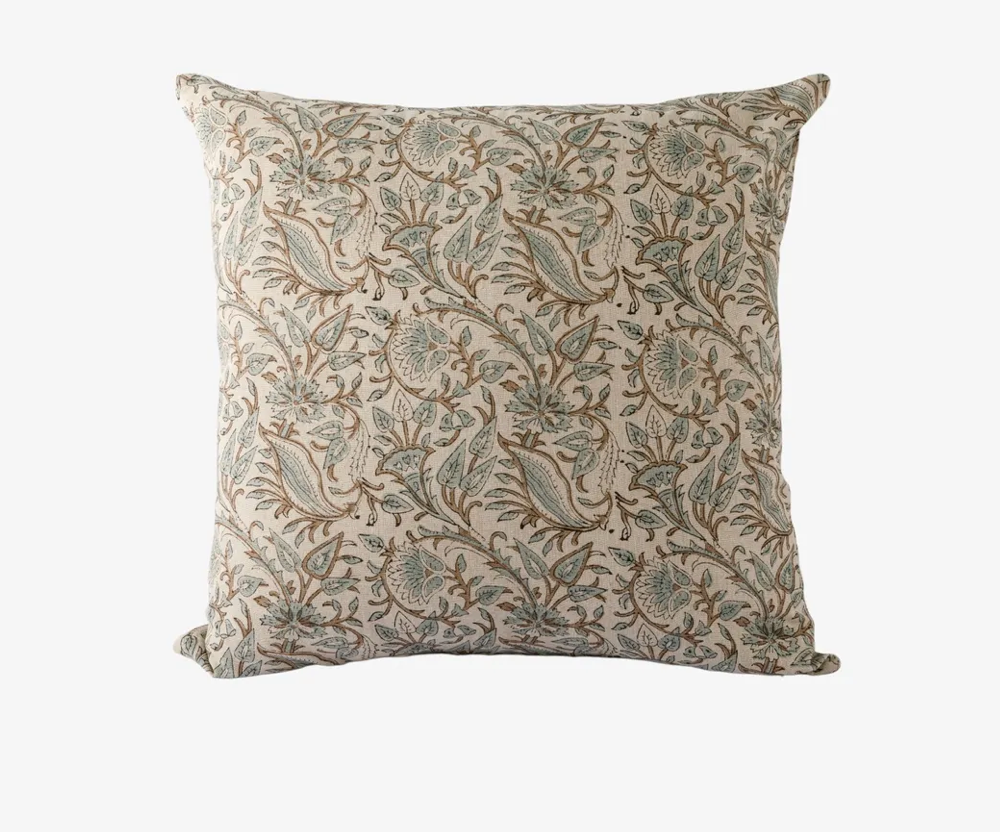 Serena Handblocked Cushion Cover