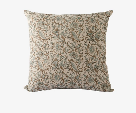 Serena Handblocked Cushion Cover