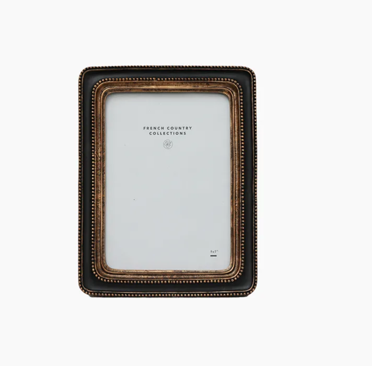 Beaded Photo Frame Black 5x7