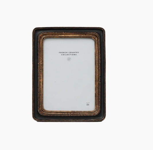 Beaded Photo Frame Black 5x7