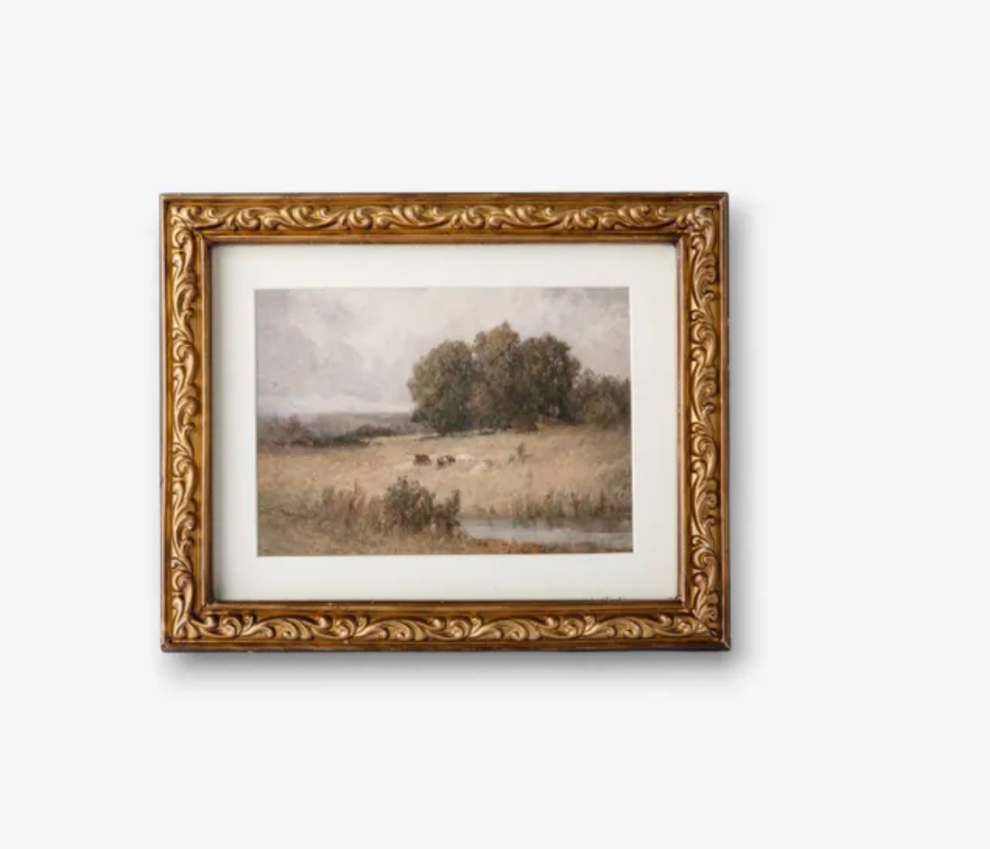 Vintage Rural Landscape