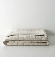 Ravello Linen Coverlet - Bone