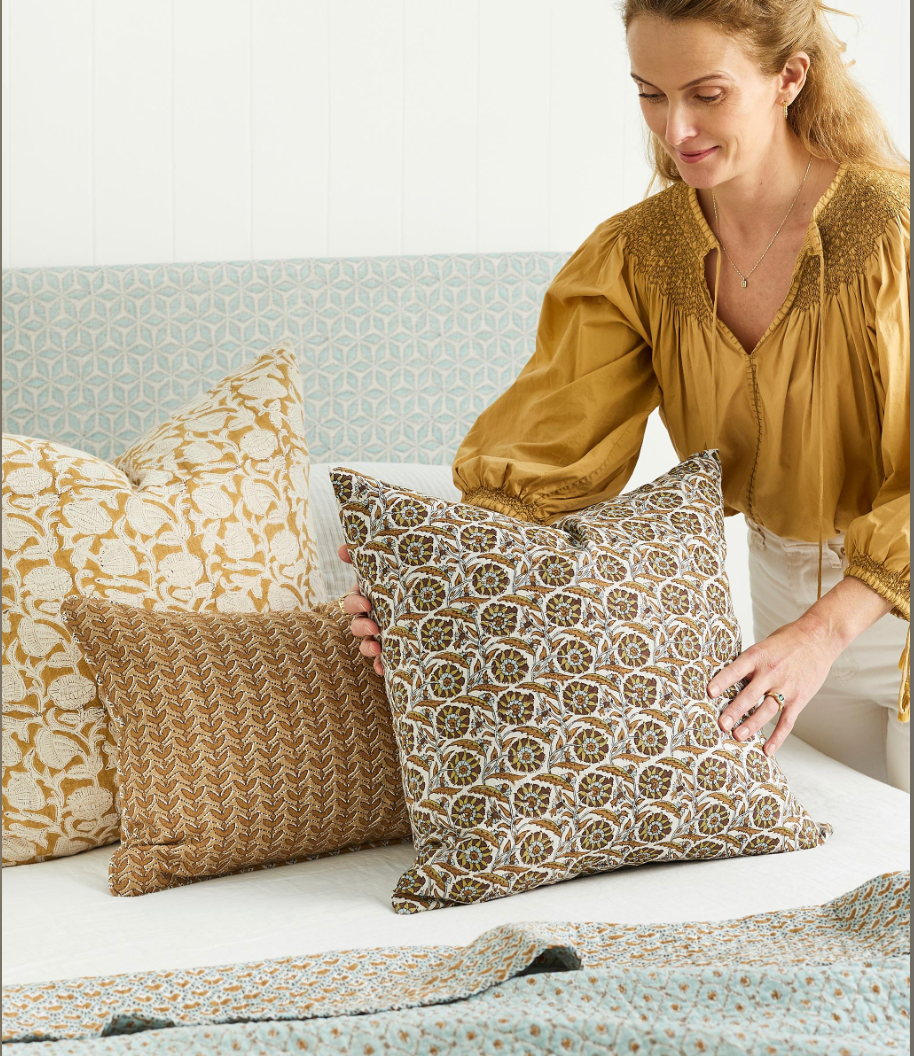 Istanbul Toffee Linen Cushion