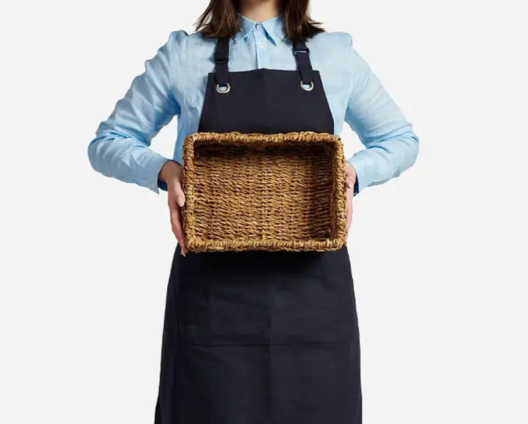 Newbury - Rectangular Shallow Seagrass Basket