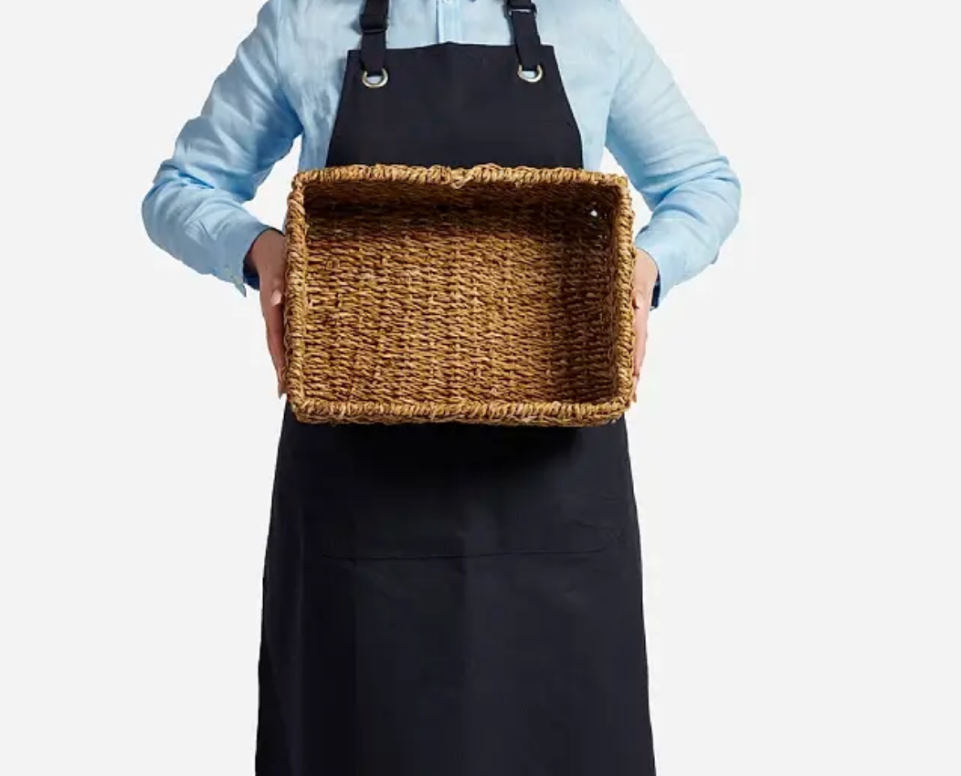 Newbury - Rectangular Shallow Seagrass Basket