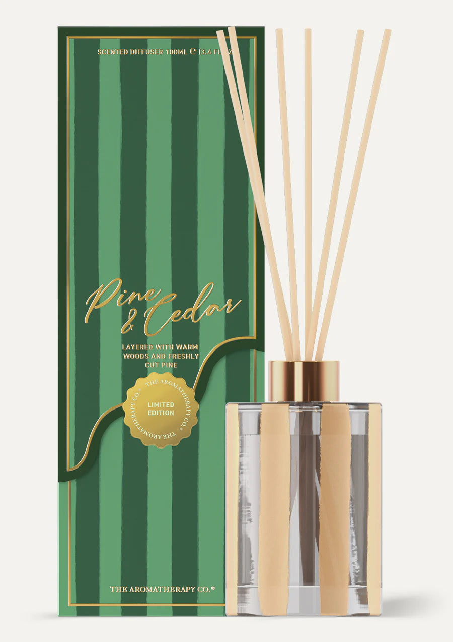 The Aromatherapy Co - Festive Diffuser - Pine & Cedar