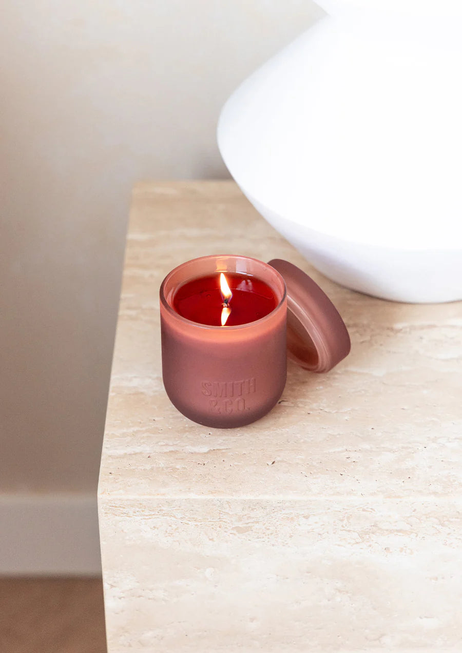Smith & Co. Candle- Blush Rose & Blackberry
