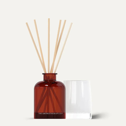 The Aromatherapy Co - Mini Candle & Diffuser Gift Set - Peony & Petitgrain