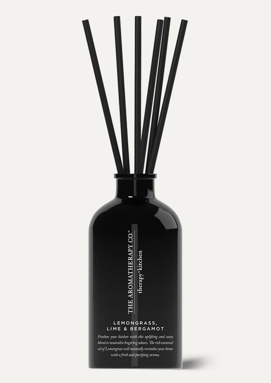 The Aromatherapy Co - Kitchen Diffuser - Lemongrass, Lime & Bergamot