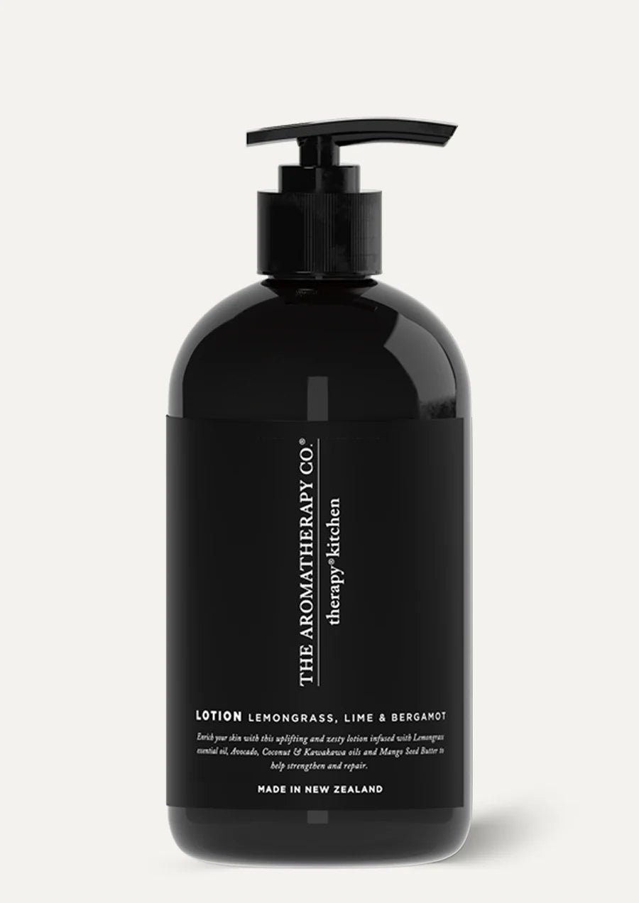 The Aromatherapy Co - Kitchen Hand Lotion - Lemongrass, Lime & Bergamot