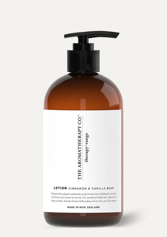 The Aromatherapy Co - Hand & Body Lotion - Cinnamon & Vanilla Bean