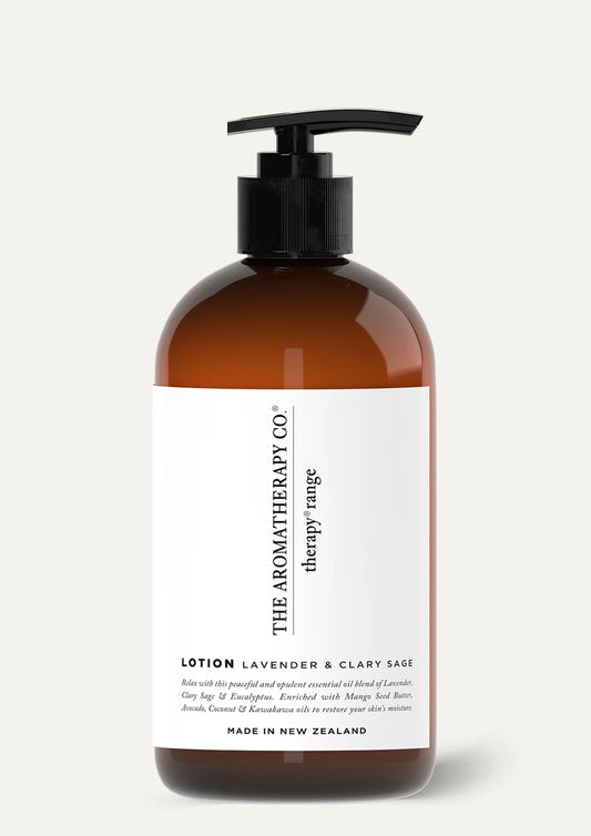 The Aromatherapy Co - Hand & Body Lotion - Lavender & Clary Sage