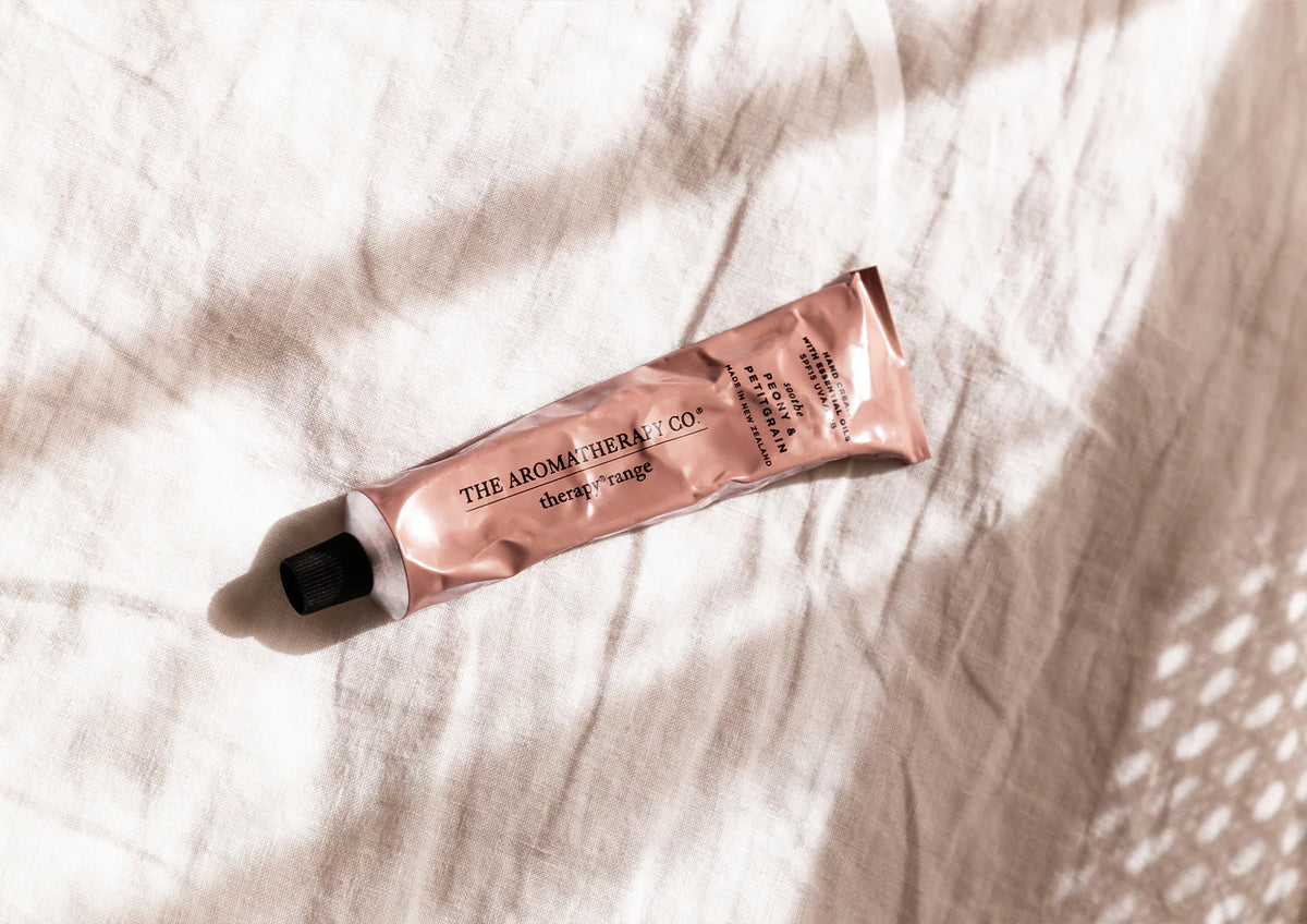 The Aromatherapy Co - Hand Cream Soothe - Peony & Petitgrain