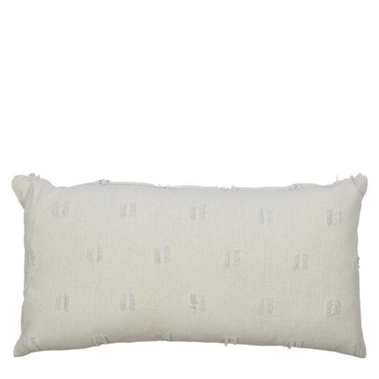 TUFT CUSHION SKY GREY
