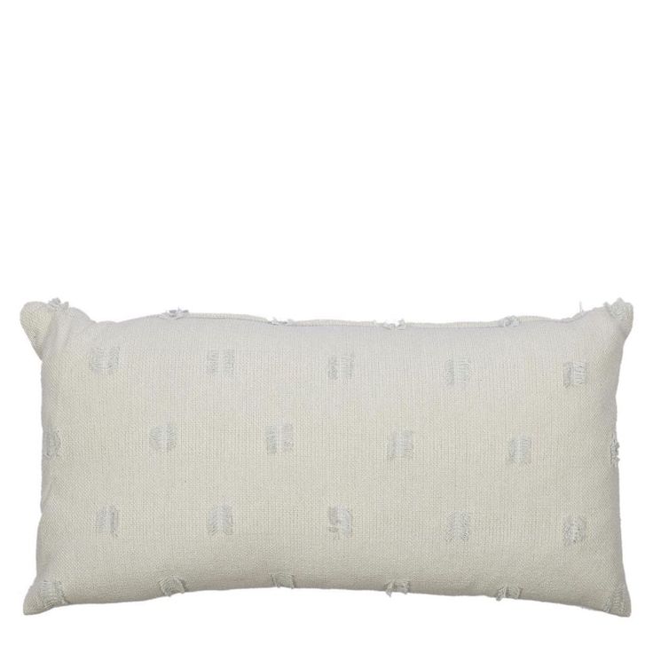 TUFT CUSHION SKY GREY