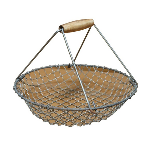 Metal Gather Basket – Small