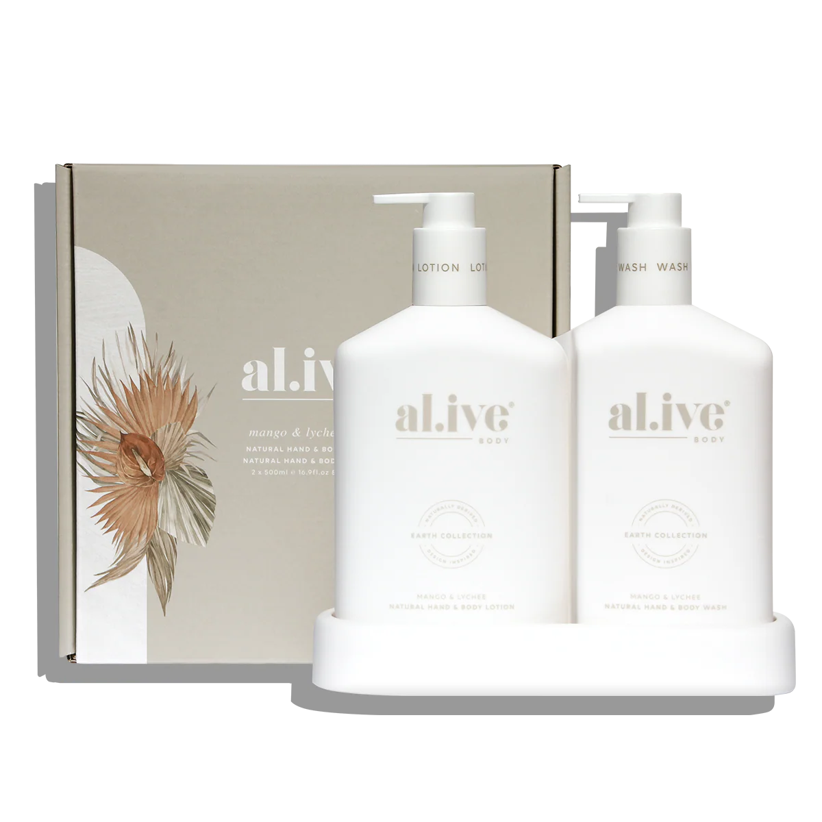 Wash & Lotion Duo + Tray / Mango & Lychee