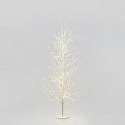 White Forest Light Up Tree 1300 Lights