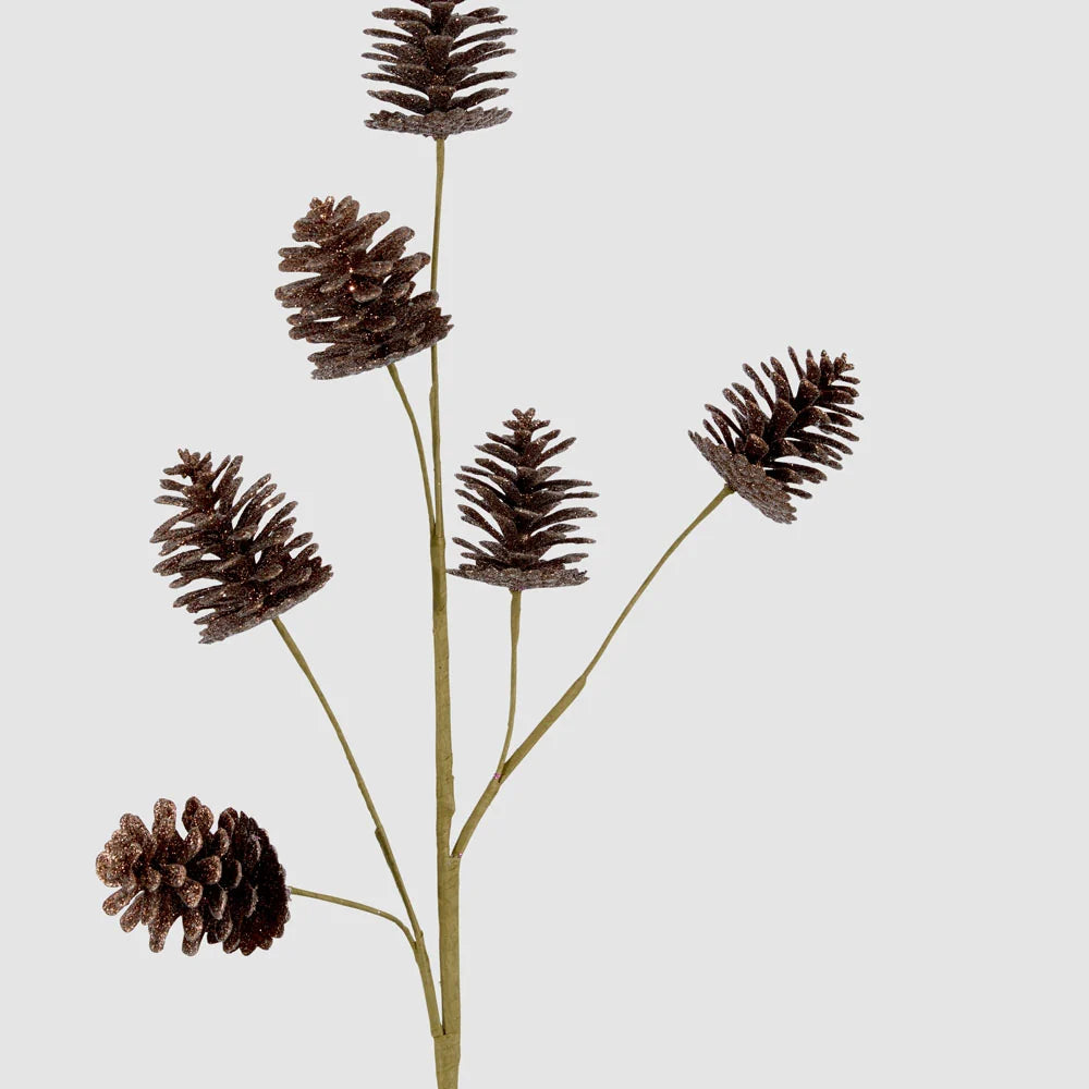 Glitter Pinecone Spray