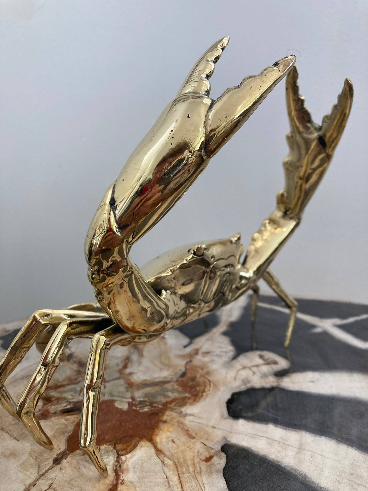 Crab, 20cm, Bronze Handmade