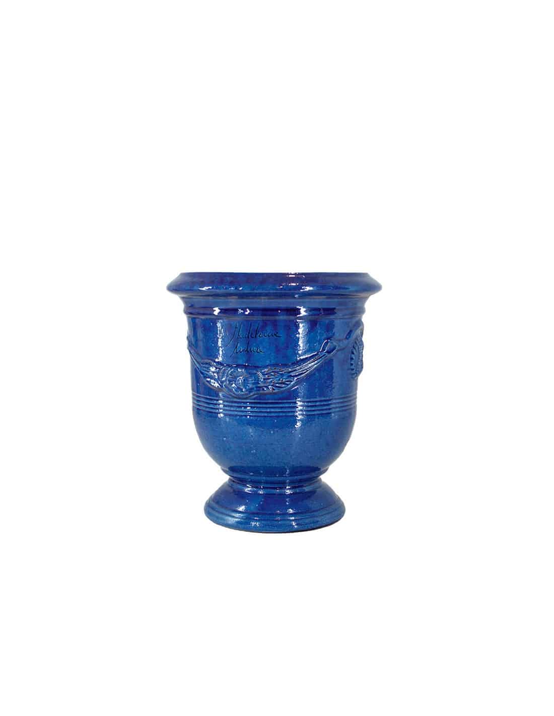 Jardiniere Collective Anduze Vase - Blue