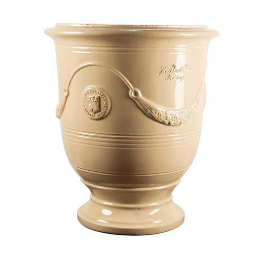 Jardiniere Collective- Anduze Vase- Ivory