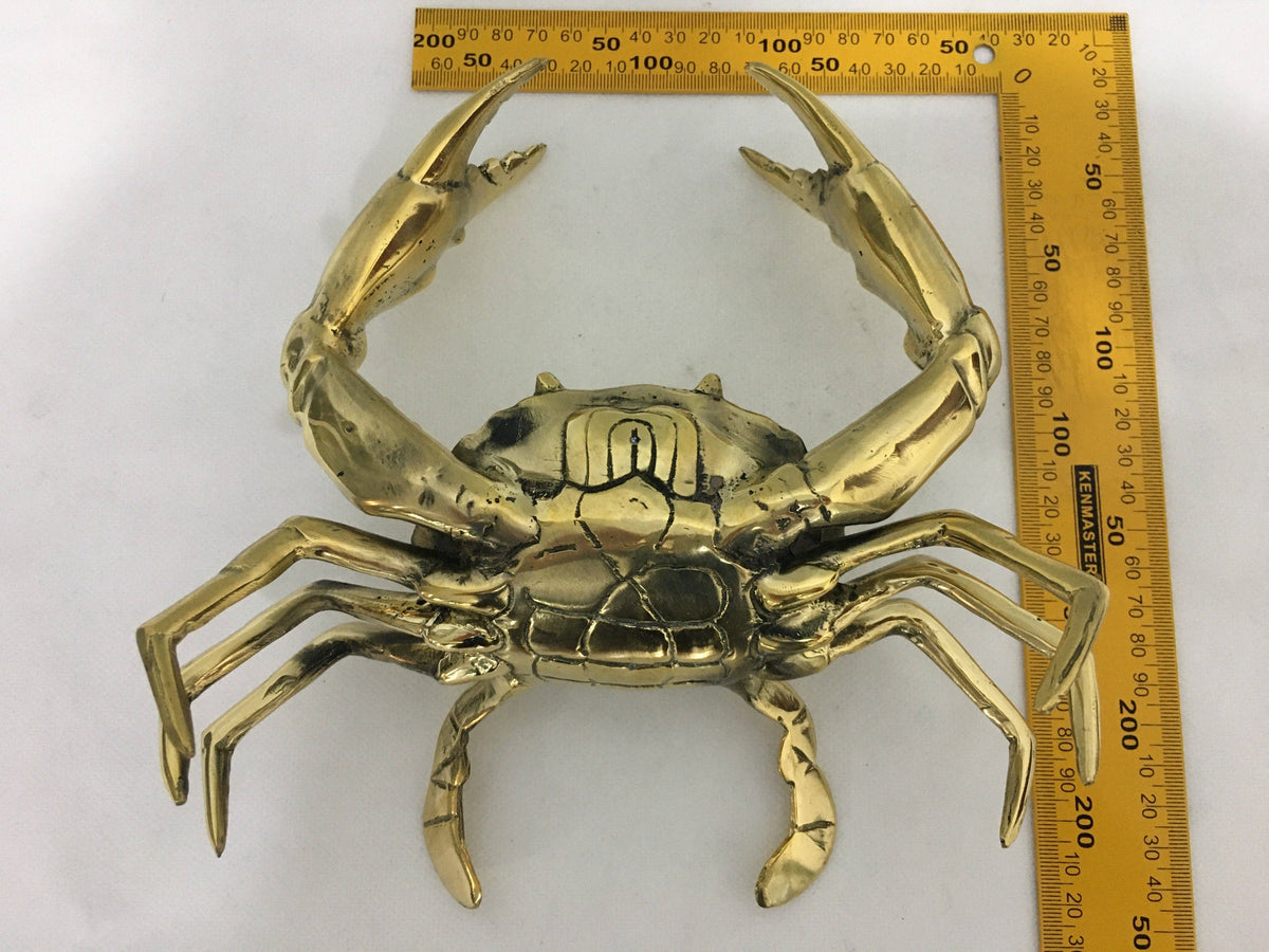 Crab, 20cm, Bronze Handmade