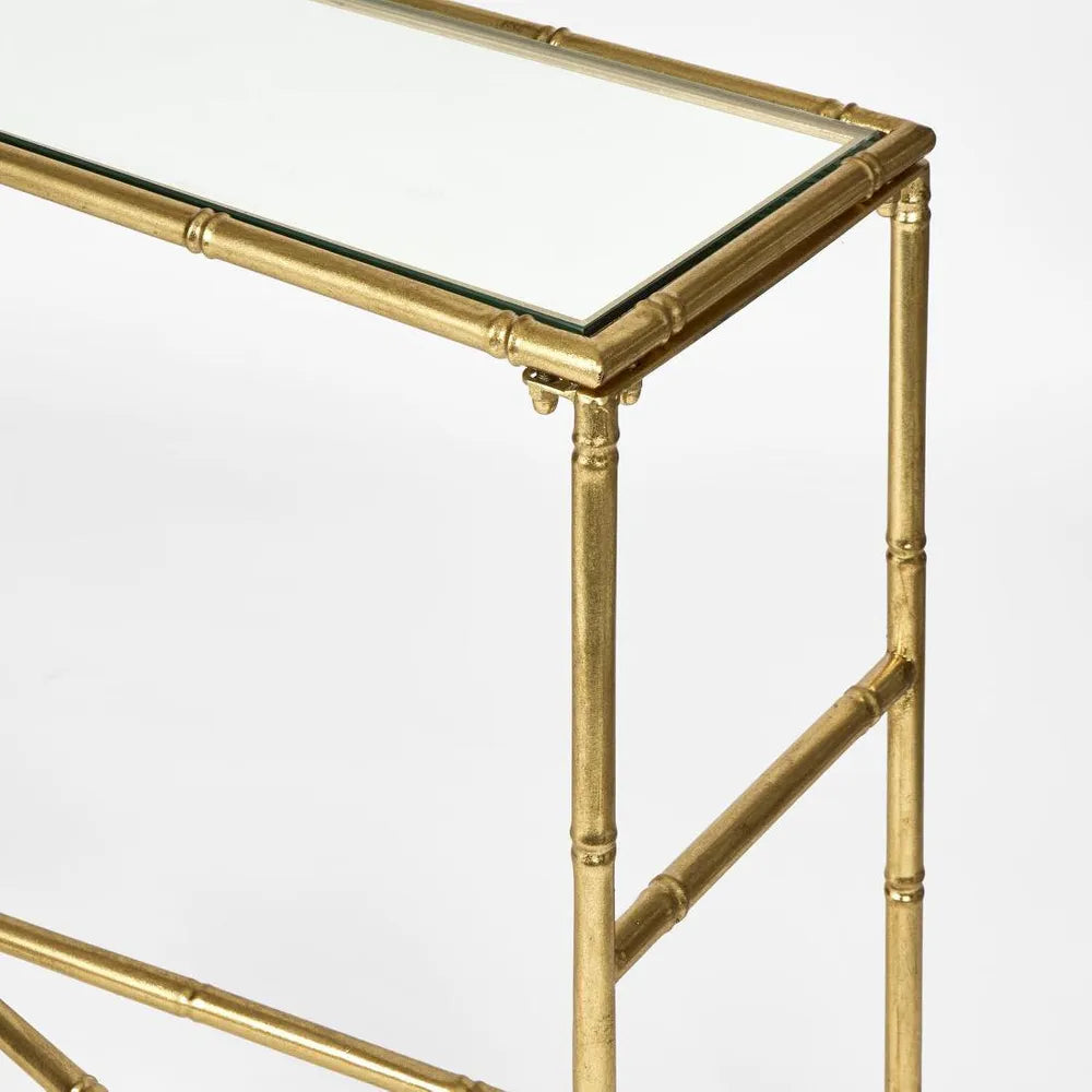 Gold Bamboo Console