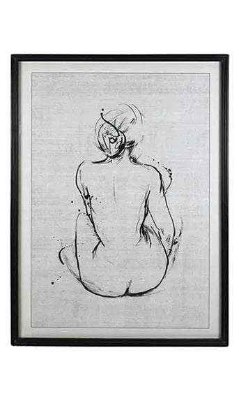 Sofia Frame Glass Print