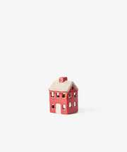 Alsace Petite Tea Light House Red Cream