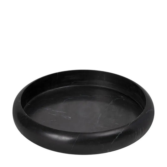 SANTIAGO MARBLE TRAY SMALL BLACK