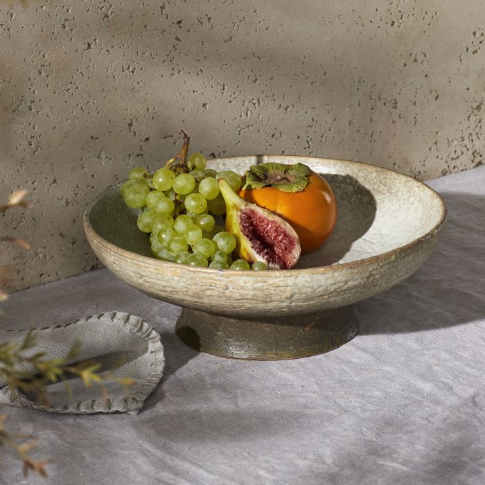 Dusk Stoneware Raised Platter