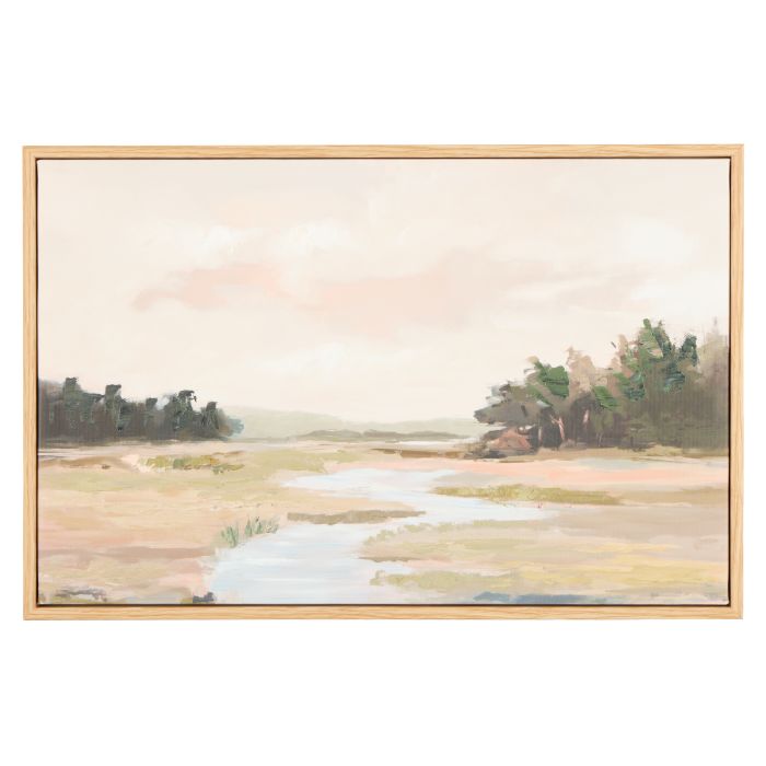 SWANSEA HAND PAINTED WALL ART