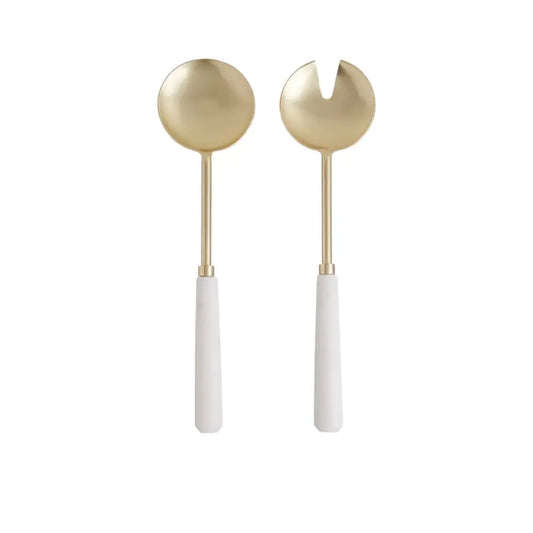 Marble Salad Servers