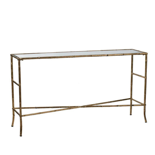 Gold Bamboo Console
